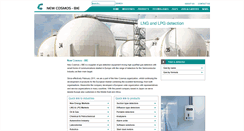 Desktop Screenshot of newcosmos-europe.com